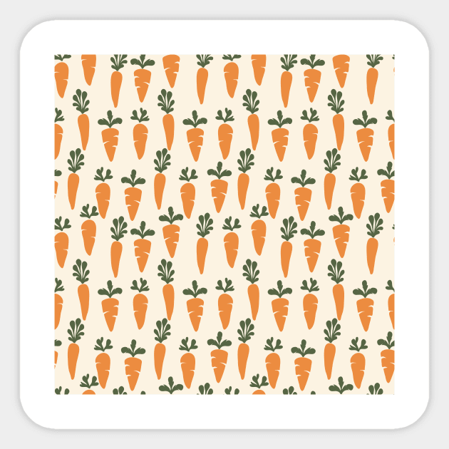 Trendy Carrots Vegetable Sticker by Farissa